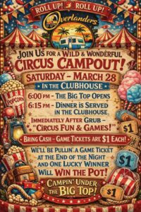 Pechanga Camping Circus Theme