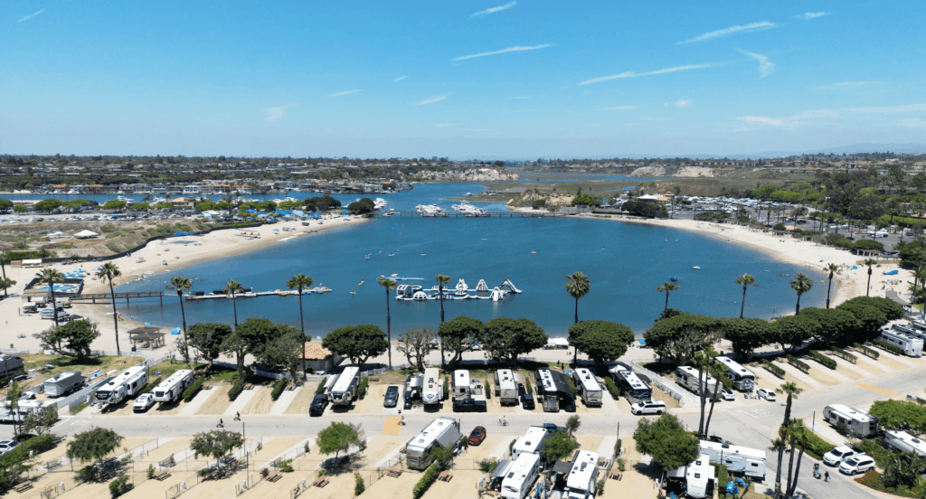 Newport Dunes Southern California RV